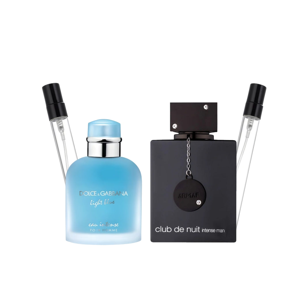 Pack light blue/club de nuit + decant gratuit