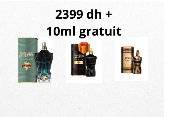 Pack jean paul gaultier 75ml