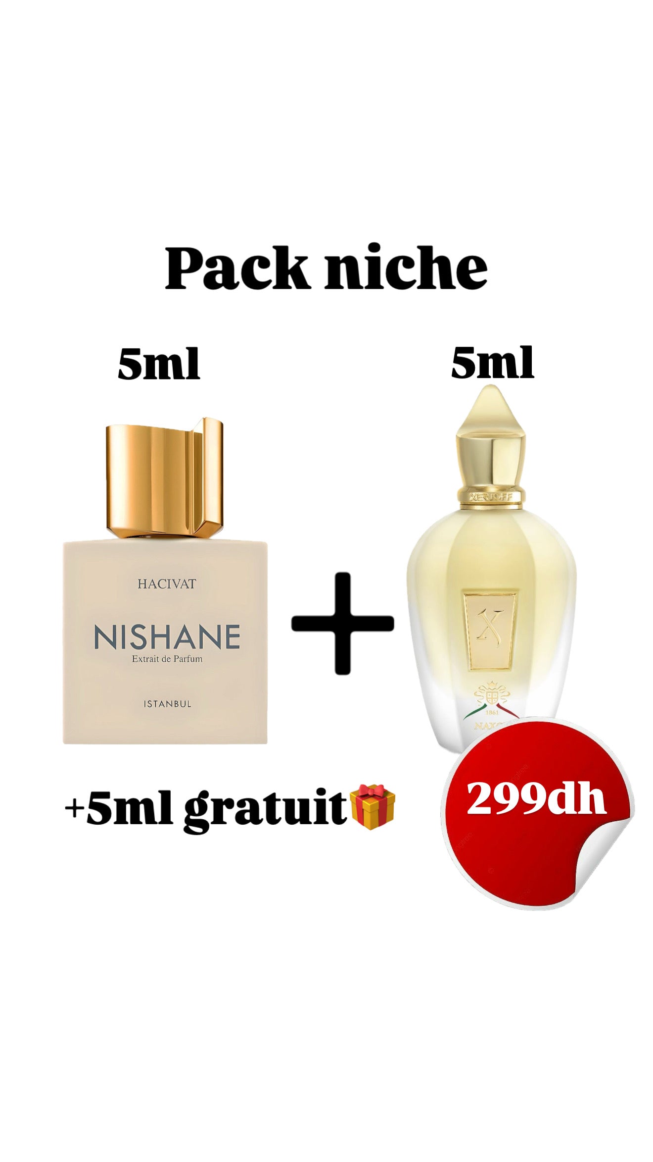 Pack nishane hacivat / xerjoff naxos