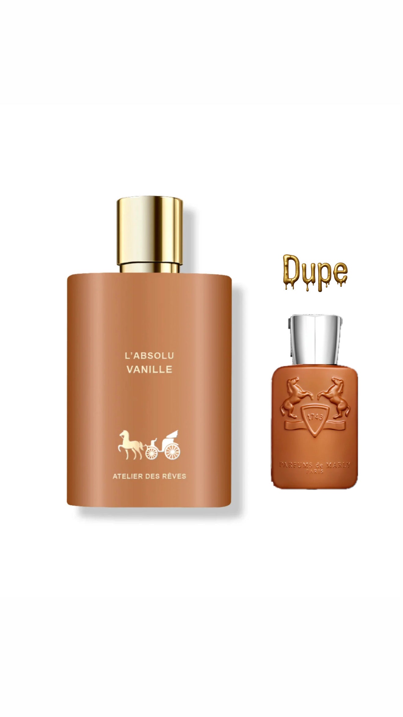 L absolu vanille dupe de marly althair