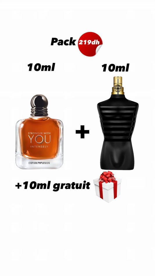 Pack intensly+ le male