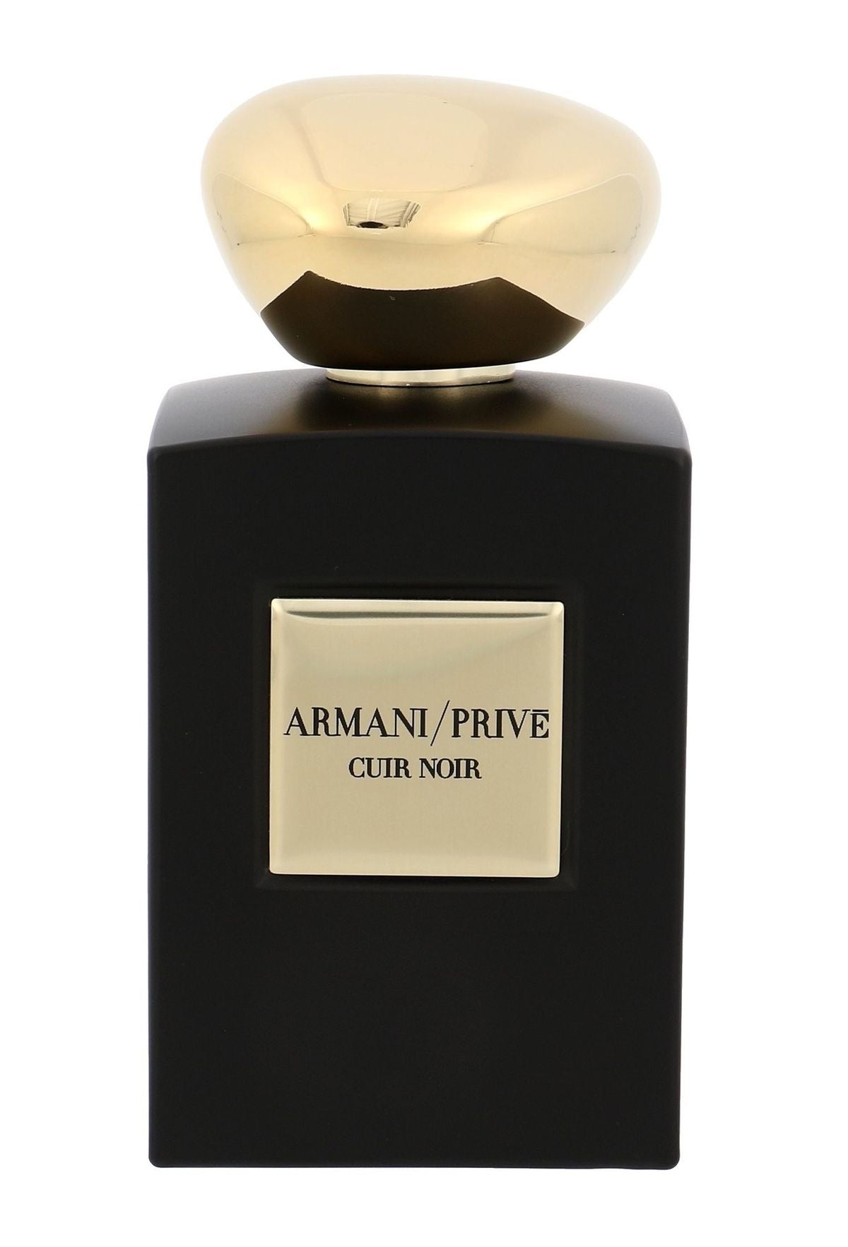 Cuir noir armani prive