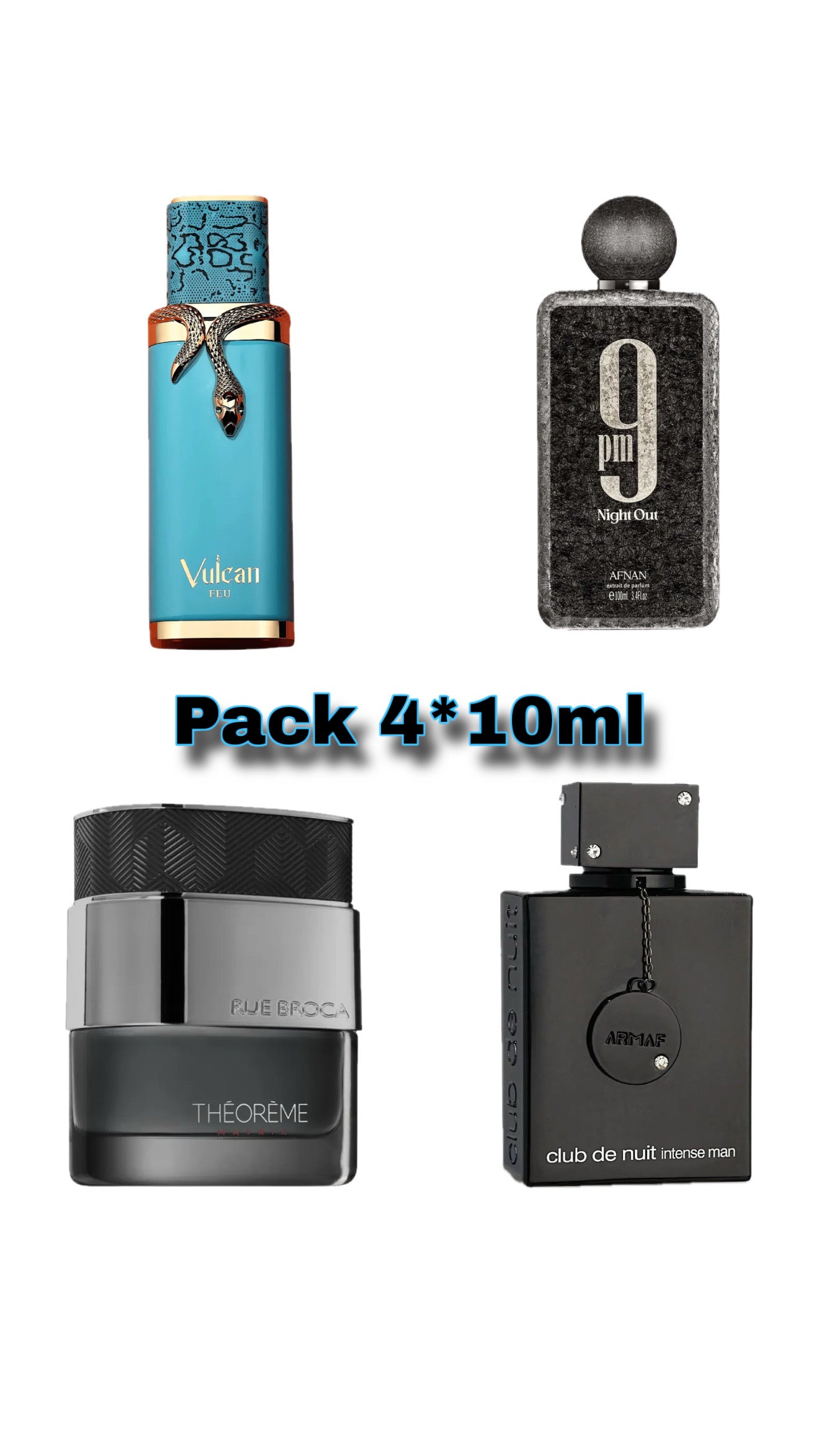 Pack vulcan+9 night out +theoreme matrix+ club de nuit