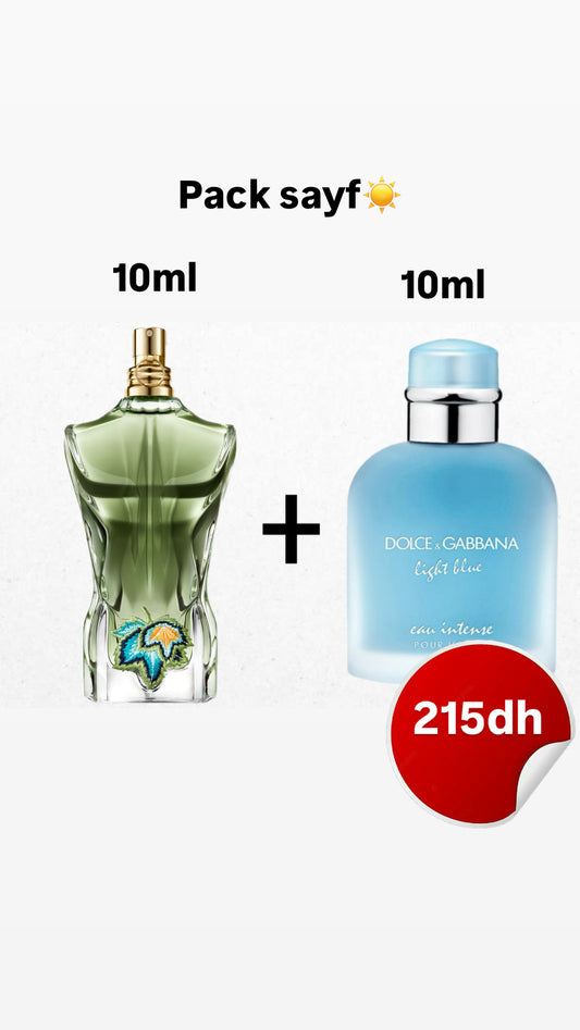 Pack light blue/paradise garden