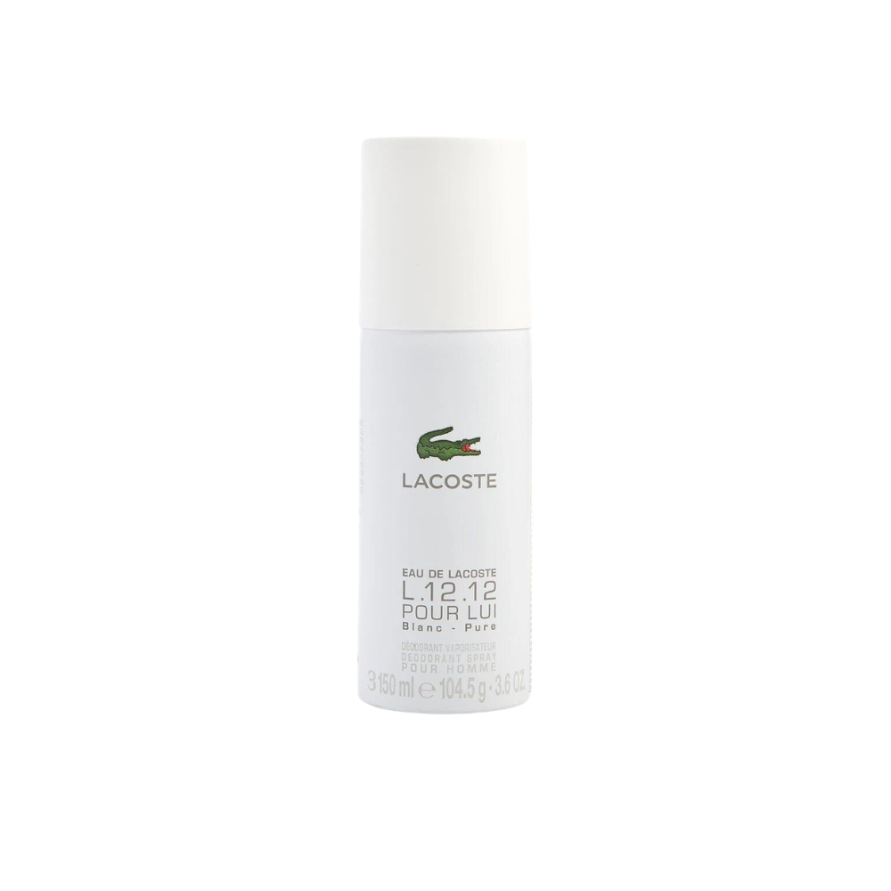 Déodorant lacoste blanc 150ml